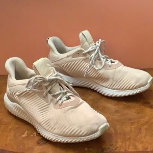 Adidas Alphabounce Plus Run Women's Size 10 US Beige Running Sneakers G28568